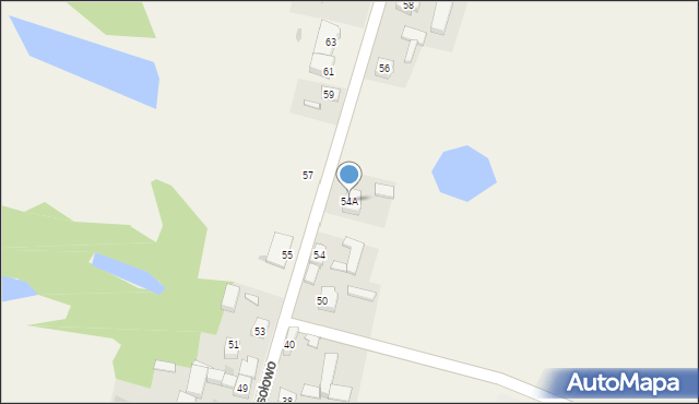 Dobrosołowo, Dobrosołowo, 54A, mapa Dobrosołowo