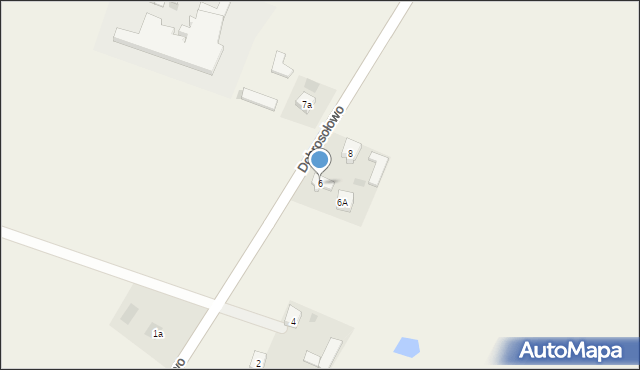 Dobrosołowo, Dobrosołowo, 6, mapa Dobrosołowo