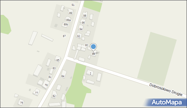 Dobrosołowo, Dobrosołowo, 88, mapa Dobrosołowo