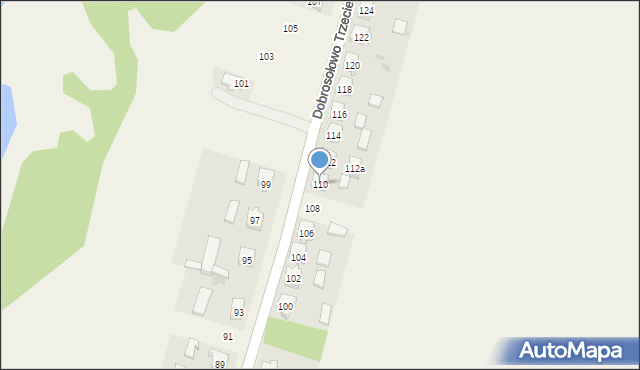 Dobrosołowo, Dobrosołowo, 110, mapa Dobrosołowo