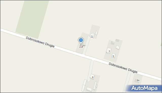 Dobrosołowo Trzecie, Dobrosołowo Trzecie, 21a, mapa Dobrosołowo Trzecie