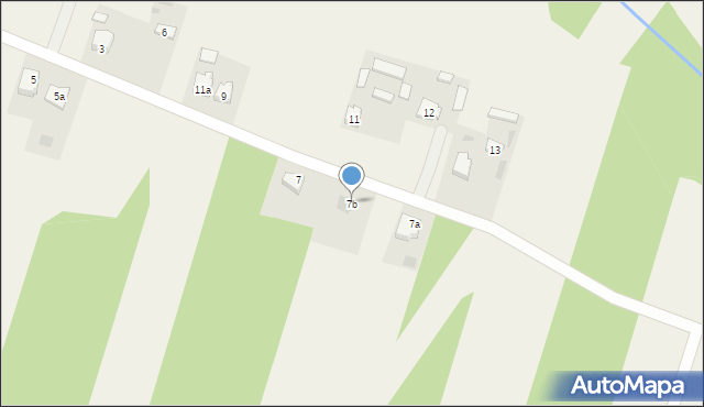 Dobrosołowo Trzecie, Dobrosołowo Trzecie, 7b, mapa Dobrosołowo Trzecie