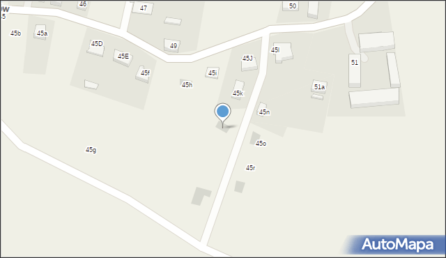 Dobroszów, Dobroszów, 45p, mapa Dobroszów