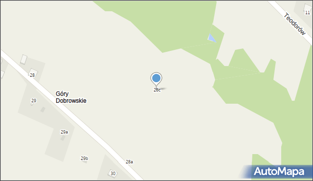 Dobrów, Dobrów, 28c, mapa Dobrów