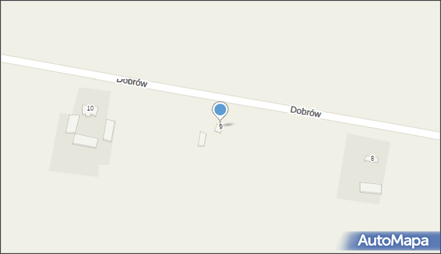 Dobrów, Dobrów, 9, mapa Dobrów