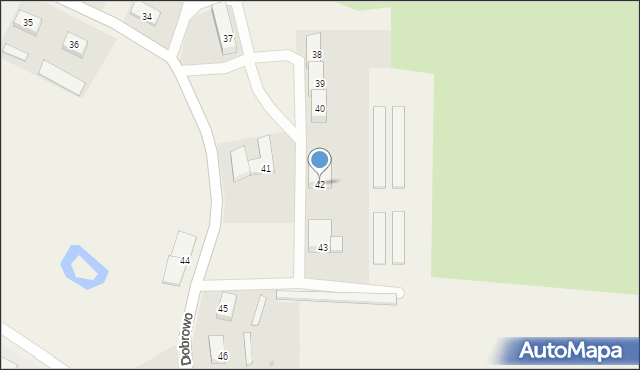 Dobrowo, Dobrowo, 42, mapa Dobrowo