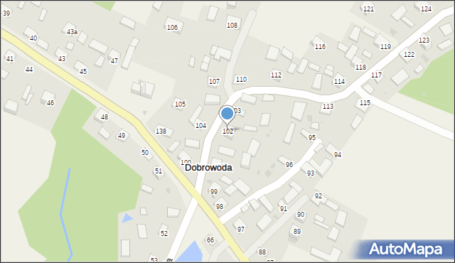 Dobrowoda, Dobrowoda, 102, mapa Dobrowoda