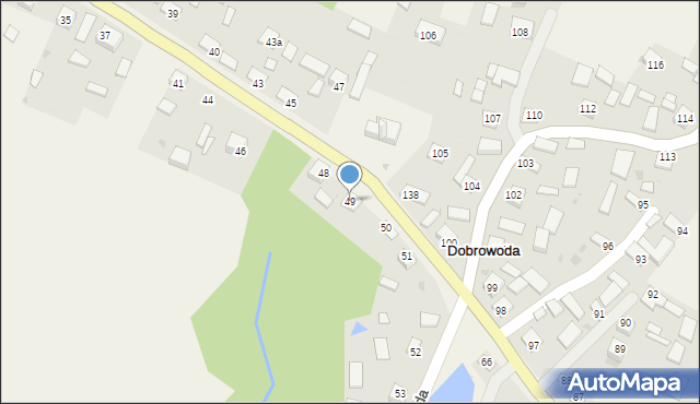 Dobrowoda, Dobrowoda, 49, mapa Dobrowoda