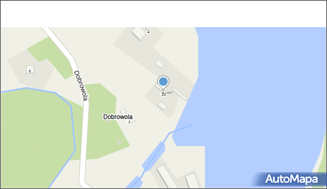 Dobrowola, Dobrowola, 3b, mapa Dobrowola