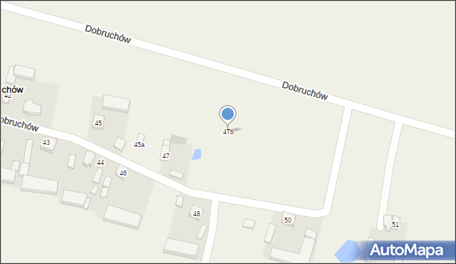 Dobruchów, Dobruchów, 47b, mapa Dobruchów