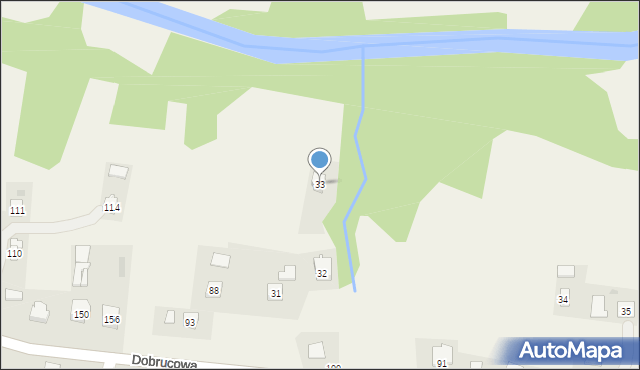 Dobrucowa, Dobrucowa, 33, mapa Dobrucowa