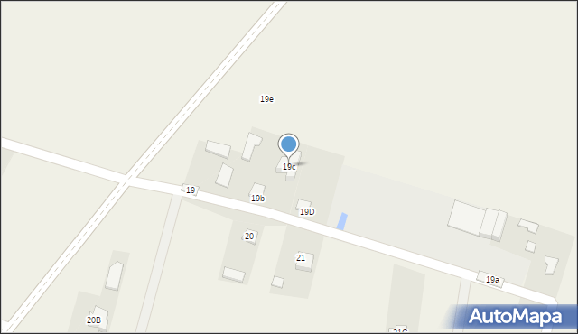 Dobrut, Dobrut, 19c, mapa Dobrut