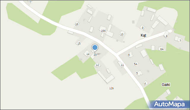Dobry Las, Dobry Las, 13, mapa Dobry Las