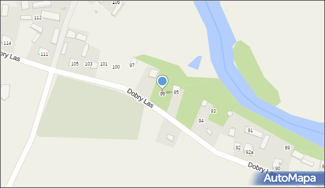 Dobry Las, Dobry Las, 96, mapa Dobry Las