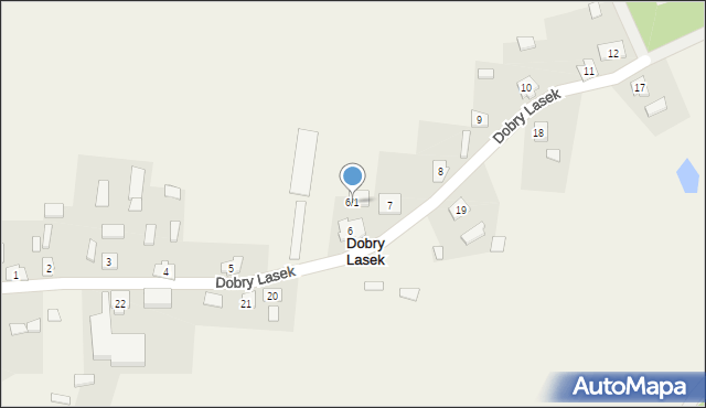 Dobry Lasek, Dobry Lasek, 6/1, mapa Dobry Lasek