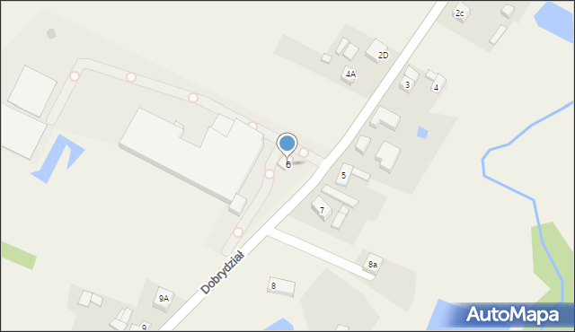 Dobrydział, Dobrydział, 6, mapa Dobrydział