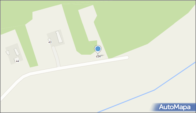 Dobryłów, Dobryłów, 43A, mapa Dobryłów