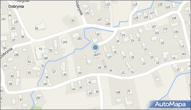 Dobrynia, Dobrynia, 143, mapa Dobrynia