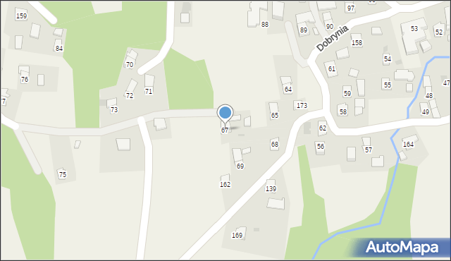 Dobrynia, Dobrynia, 67, mapa Dobrynia