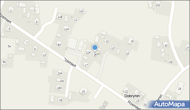 Dobrynin, Dobrynin, 15, mapa Dobrynin