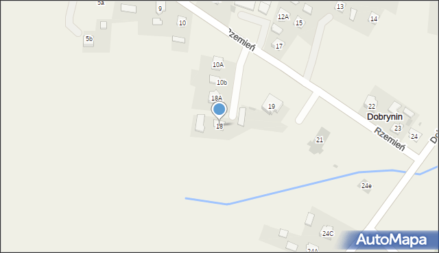 Dobrynin, Dobrynin, 18, mapa Dobrynin