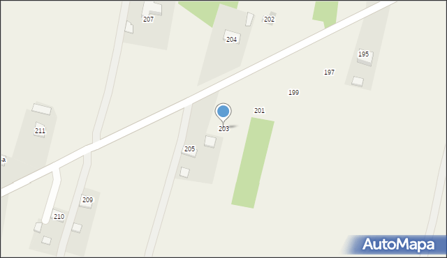 Dobrynin, Dobrynin, 203, mapa Dobrynin