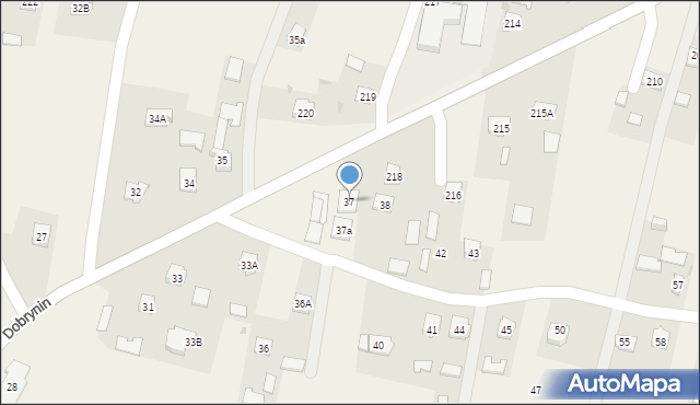 Dobrynin, Dobrynin, 37, mapa Dobrynin