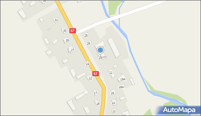 Dobrzankowo, Dobrzankowo, 23, mapa Dobrzankowo