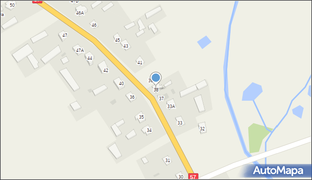 Dobrzankowo, Dobrzankowo, 38, mapa Dobrzankowo