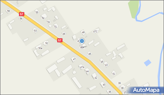 Dobrzankowo, Dobrzankowo, 46A, mapa Dobrzankowo