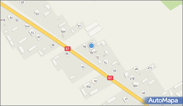 Dobrzankowo, Dobrzankowo, 54, mapa Dobrzankowo