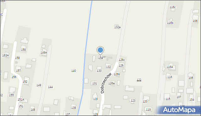 Dobrzechów, Dobrzechów, 134, mapa Dobrzechów
