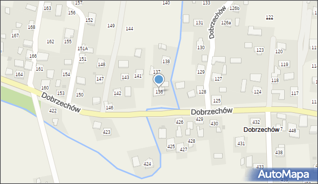 Dobrzechów, Dobrzechów, 136, mapa Dobrzechów