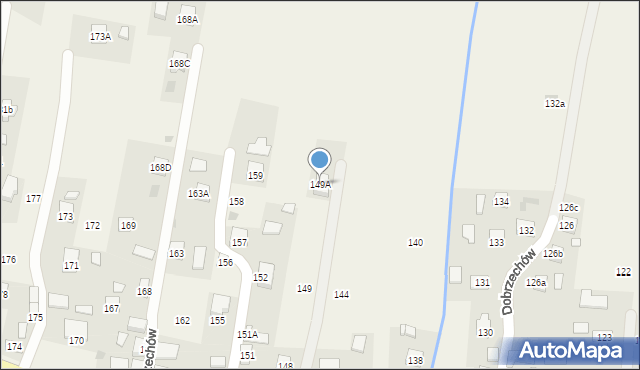 Dobrzechów, Dobrzechów, 149A, mapa Dobrzechów