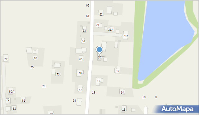 Dobrzechów, Dobrzechów, 20, mapa Dobrzechów