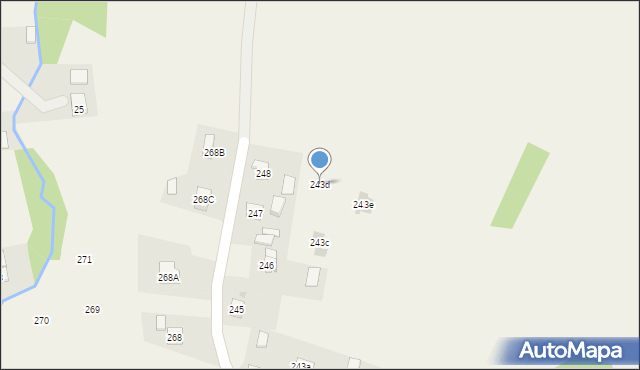 Dobrzechów, Dobrzechów, 243d, mapa Dobrzechów