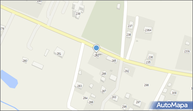 Dobrzechów, Dobrzechów, 282, mapa Dobrzechów