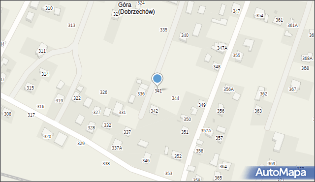 Dobrzechów, Dobrzechów, 341, mapa Dobrzechów