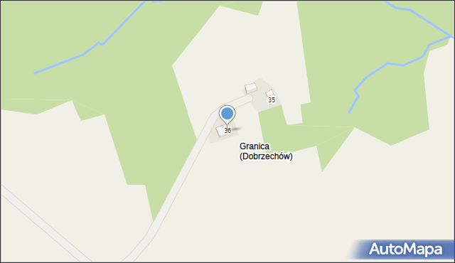 Dobrzechów, Dobrzechów, 36, mapa Dobrzechów