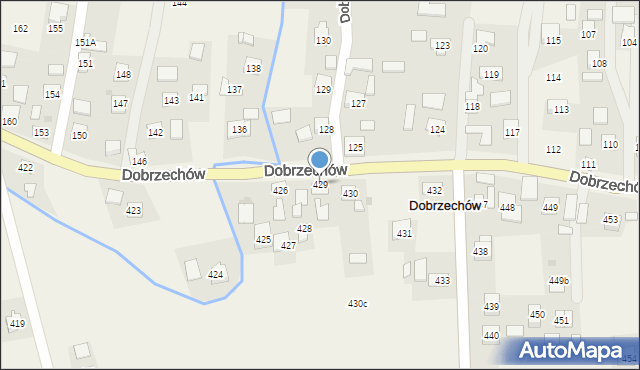 Dobrzechów, Dobrzechów, 429, mapa Dobrzechów