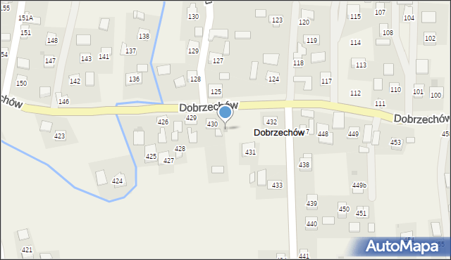 Dobrzechów, Dobrzechów, 430a, mapa Dobrzechów