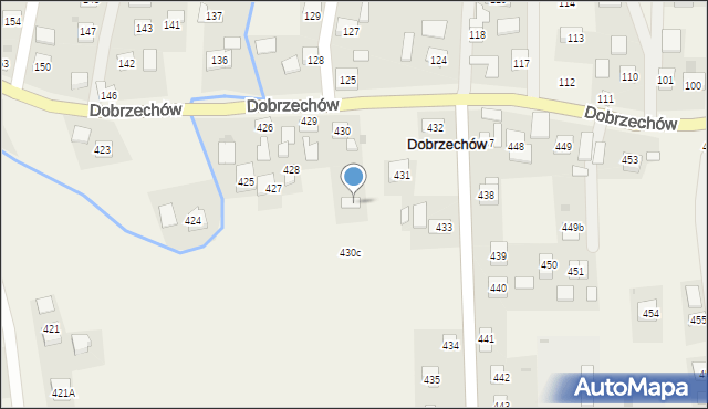 Dobrzechów, Dobrzechów, 430b, mapa Dobrzechów