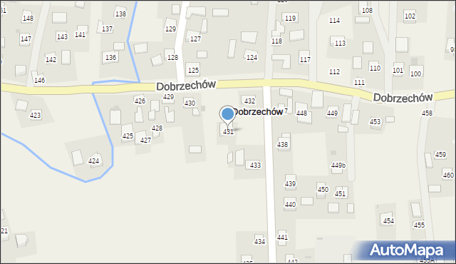 Dobrzechów, Dobrzechów, 431, mapa Dobrzechów