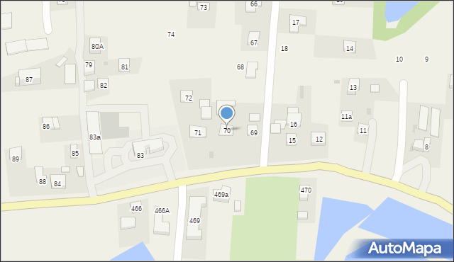 Dobrzechów, Dobrzechów, 70, mapa Dobrzechów