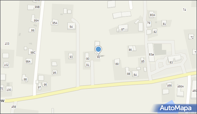 Dobrzechów, Dobrzechów, 92, mapa Dobrzechów