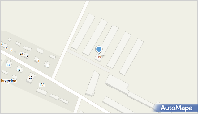 Dobrzęcino, Dobrzęcino, 19, mapa Dobrzęcino