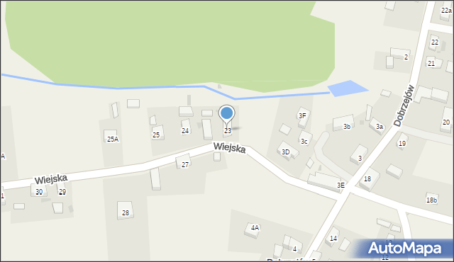 Dobrzejów, Dobrzejów, 23, mapa Dobrzejów