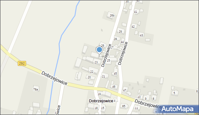 Dobrzejowice, Dobrzejowice, 24, mapa Dobrzejowice