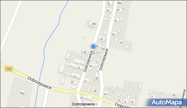 Dobrzejowice, Dobrzejowice, 27, mapa Dobrzejowice
