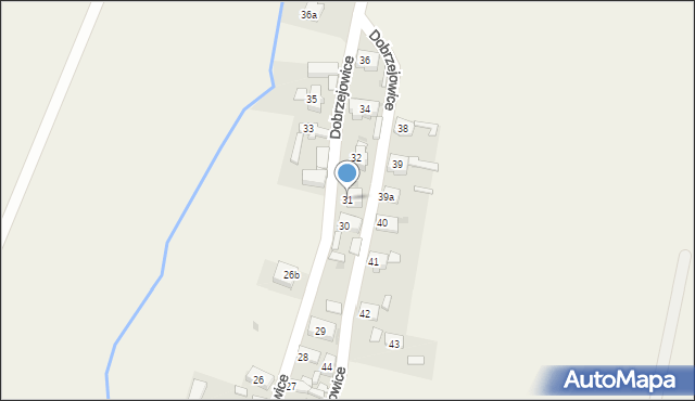 Dobrzejowice, Dobrzejowice, 31, mapa Dobrzejowice